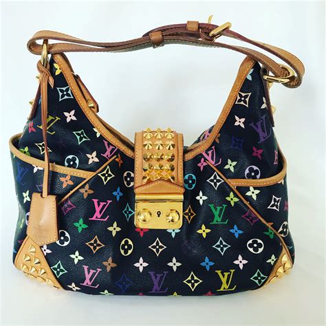 colored lv bag|Louis Vuitton multicolor monogram bag.